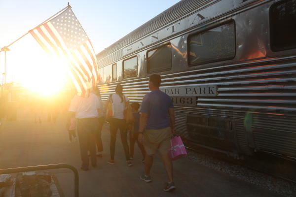 Cedar Park, Texas Train Platform