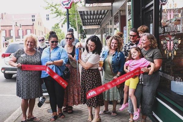 The Wildflower Ribbon Cutting