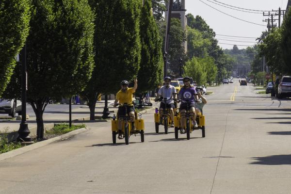 Hoosier Handlebars guided bike ride.