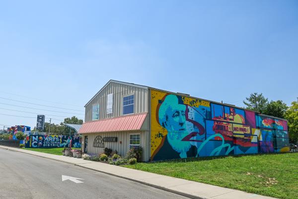 James Howard Mural Clark County Museum