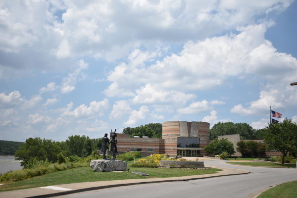 Exterior of the Falls of the Ohio Interpretive Center