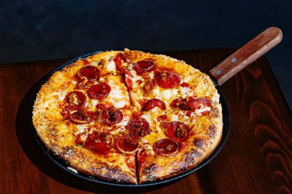 The Slice Old Course Hot Pepperoni Pizza