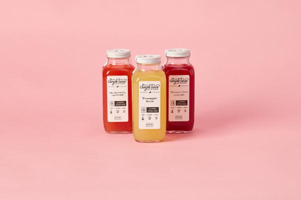 Fan Favorite 3-pack of cocktail mixers from Simple Times Mixers (strawberry lemonade, pineapple mule, and blueberry basil lemonade)