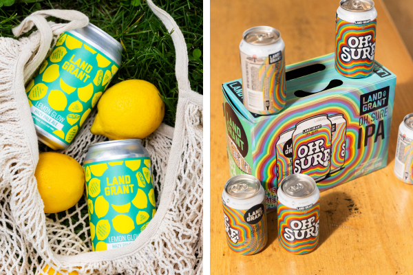Land-Grant Beer Collage