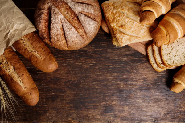 Assorted breads from Bread Fed Bakery