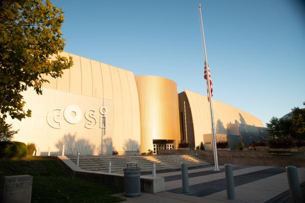 Exterior of COSI in Columbus