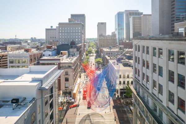 Current by Janet Echelman
