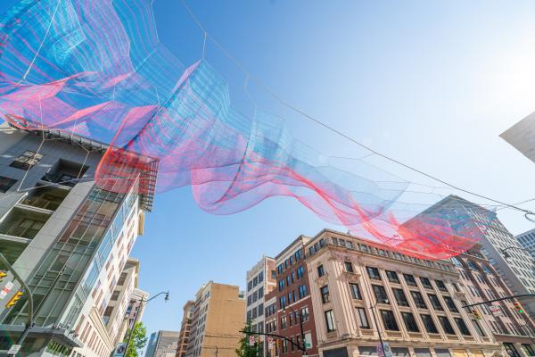 Current by Janet Echelman