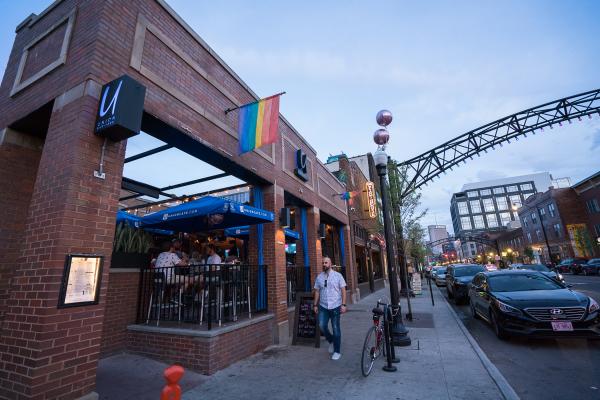 Patio at Union Cafe in the Short North Arts District