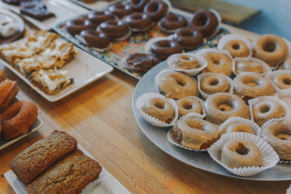 Donuts from Cherbourg Bakery
