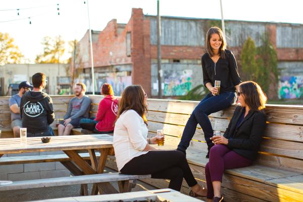 Land-Grant Brewing Company Patio