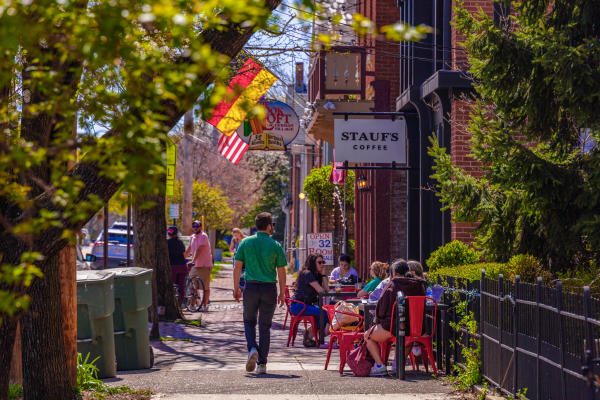 The Book Loft and Stauf's Coffee in German Village