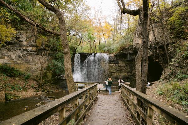 Hayden Run Falls in Columbus