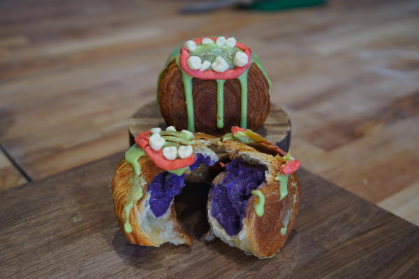 Monster Blood Croissant from Littleton's Market Bakery