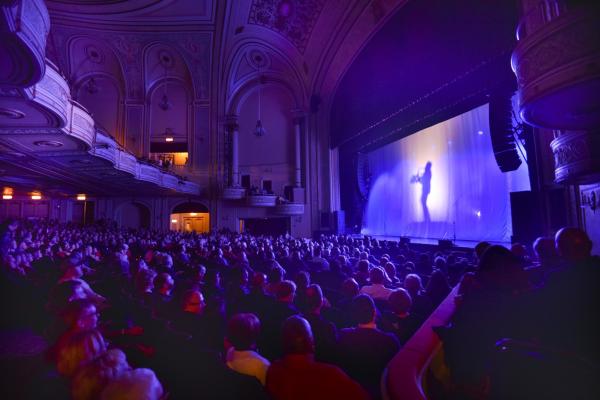 The inside of the Palace Theatre