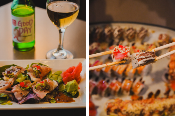 A collection of photos from Sushi Factory