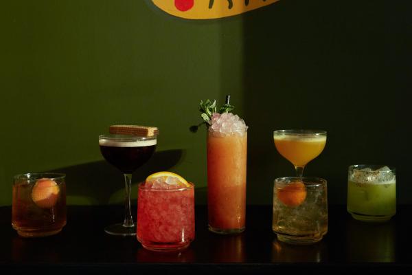 Seven cocktails served at Cobra in Columbus