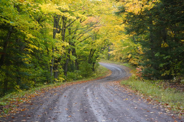 Fall in Cook County MN Honeymoon Trail in Lutsen