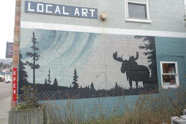 Moose Mural at The Sweetwater Co
