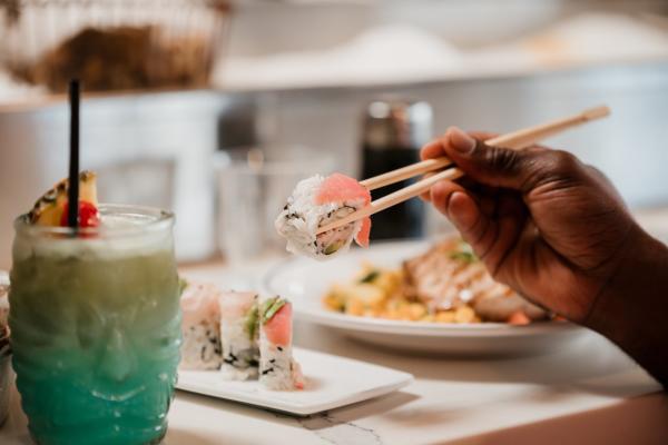 Sushi Hand Food Water Street