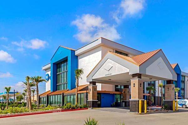 An outside shot of Best Western Corpus Christi Airport Hotel