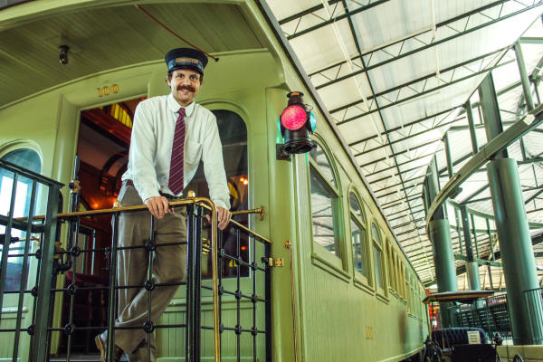 Rail Fest Train Conductor