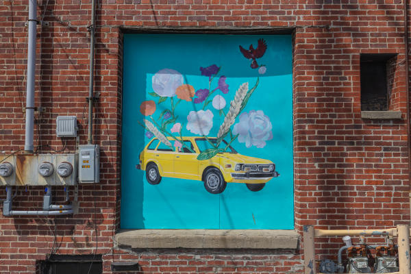 Murals in Greensburg, Indiana