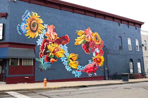 Murals in Greensburg, Indiana