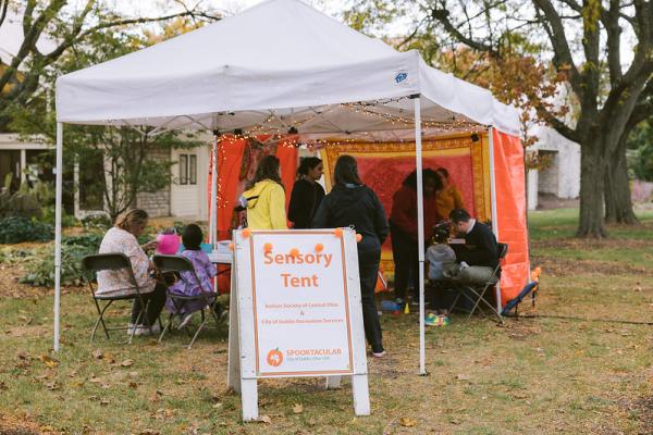 Spooktacular Sensory Tent