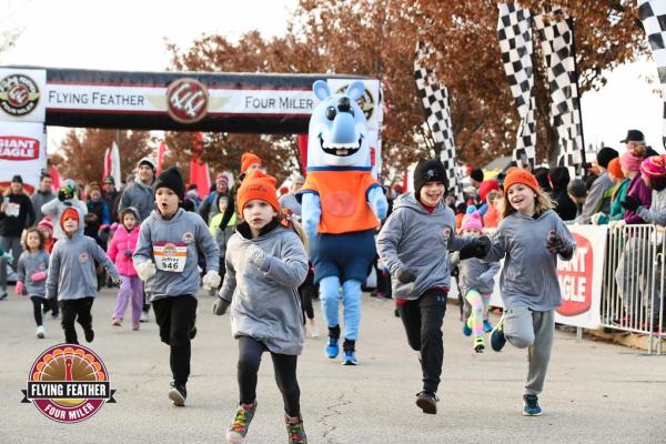 Flying Feather Four Miler