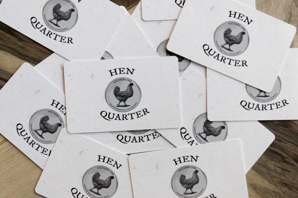 Hen Quarter Gift Cards