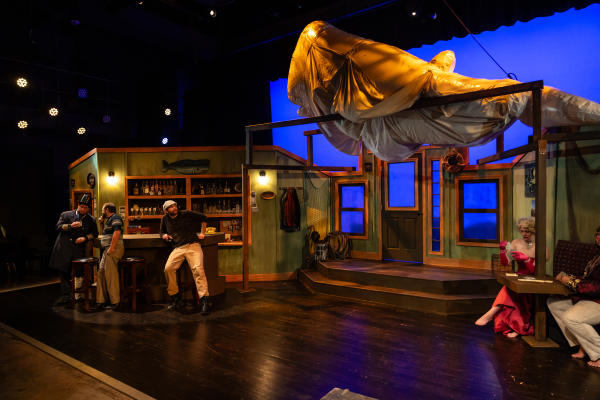 Abbey Theater Moby Dick set
