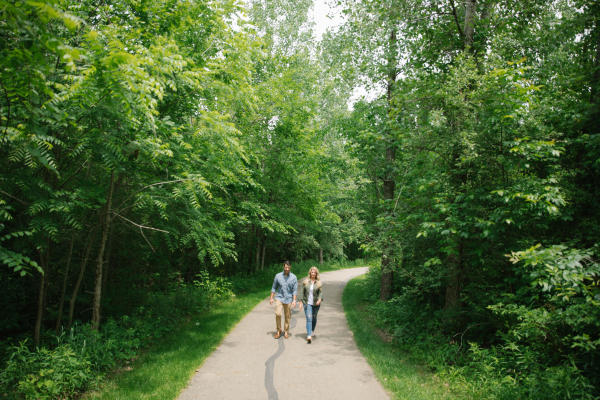 Couple Outdoors - Right Here in Dublin
