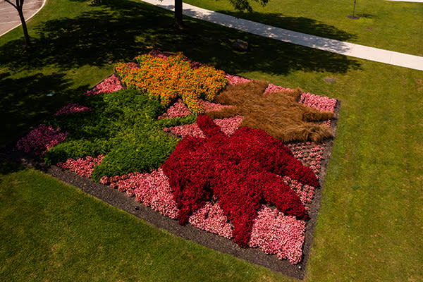 Quilt Gardens in Elkhart County, Indiana