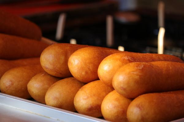 Photo of corn dogs