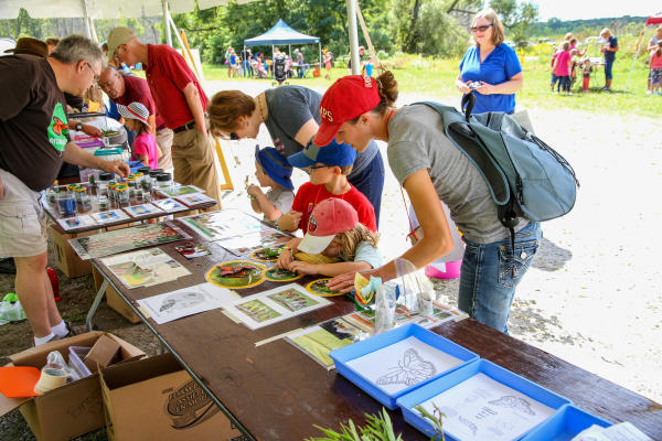 Monarch Festival with Little River Wetlands Project at Eagle Marsh in Fort Wayne, Indiana