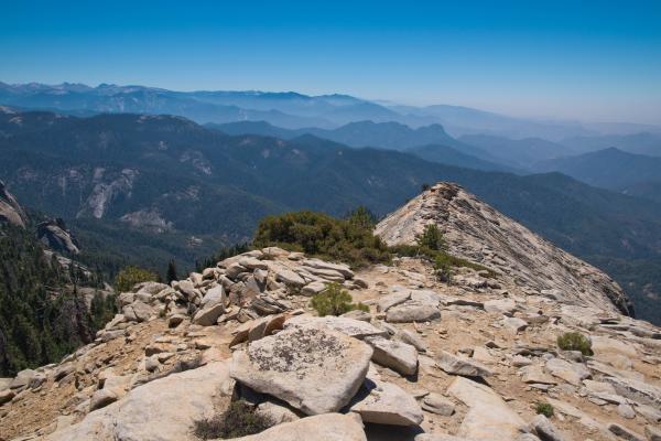 Big Baldy ridge trail
