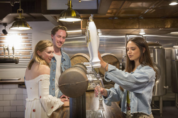 Couple at Tennessee Cider Co.