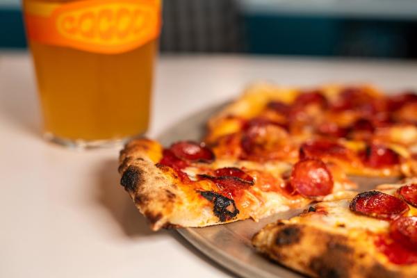 Cocoon Brewing Pizza