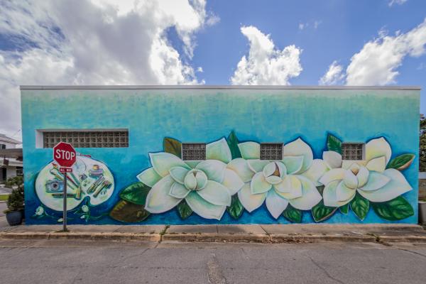 Biloxi Public Art: Magnolias