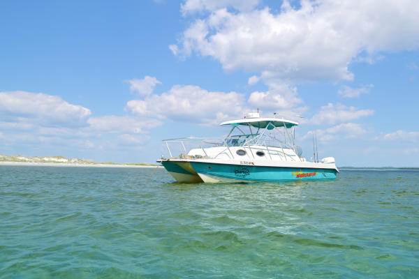 About Fun Charters boat on the Gulf