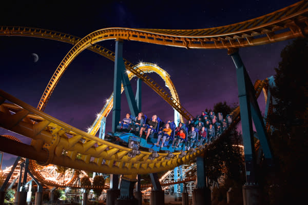 Hersheypark in the Dark Roller Coaster