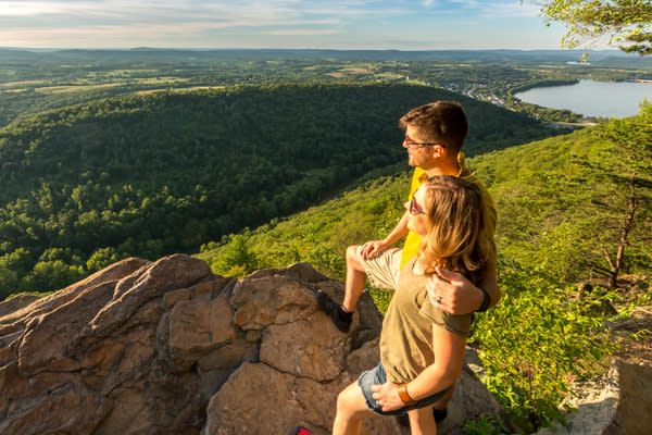 Hiking with a View Hawk Rock