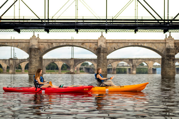 Kayaking on the Susquehanna