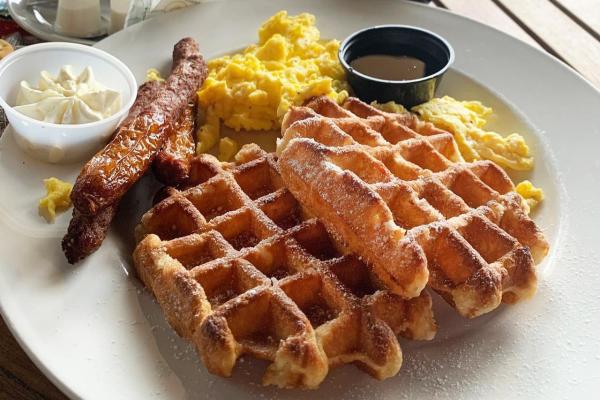 Olde Hickory Station breakfast, from their Facebook