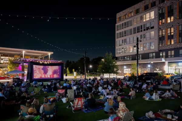 Color Burst Park Movie Night