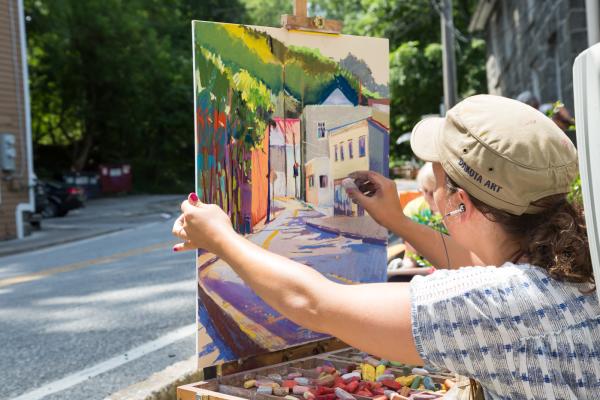 Painter from Plein Air Festival 2016