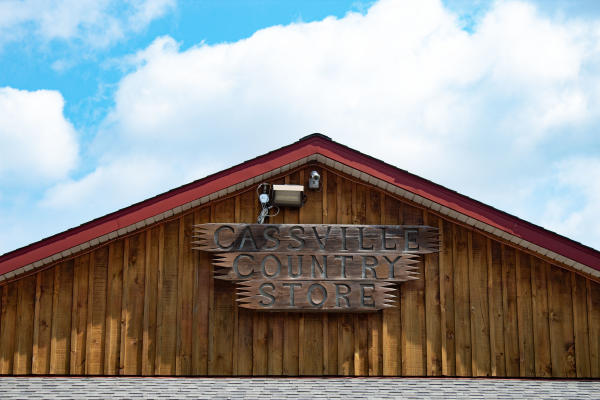 exterior view of Cassville Country Store