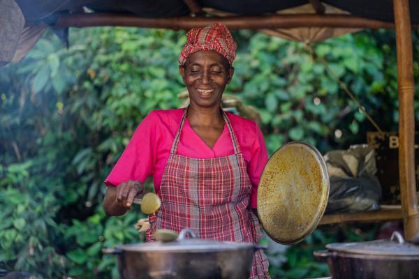 Miss Belinda riverside cooking