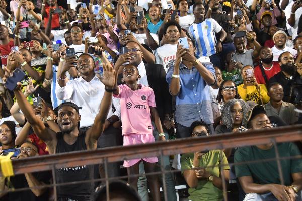 Crowd at National Stadium - InterMiami vs Cavalier